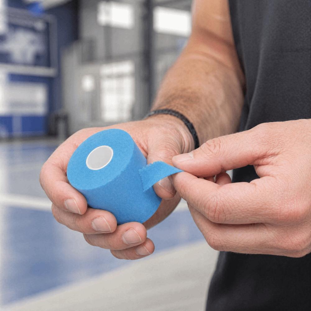 2PCS Shockproof Athletic Tape Breathable Underwrap Tape Flexible Foam Underwrap Sports Training