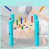 Wooden Early Learning Hammering Board With Handeye Coordination Development For Preschool Kids