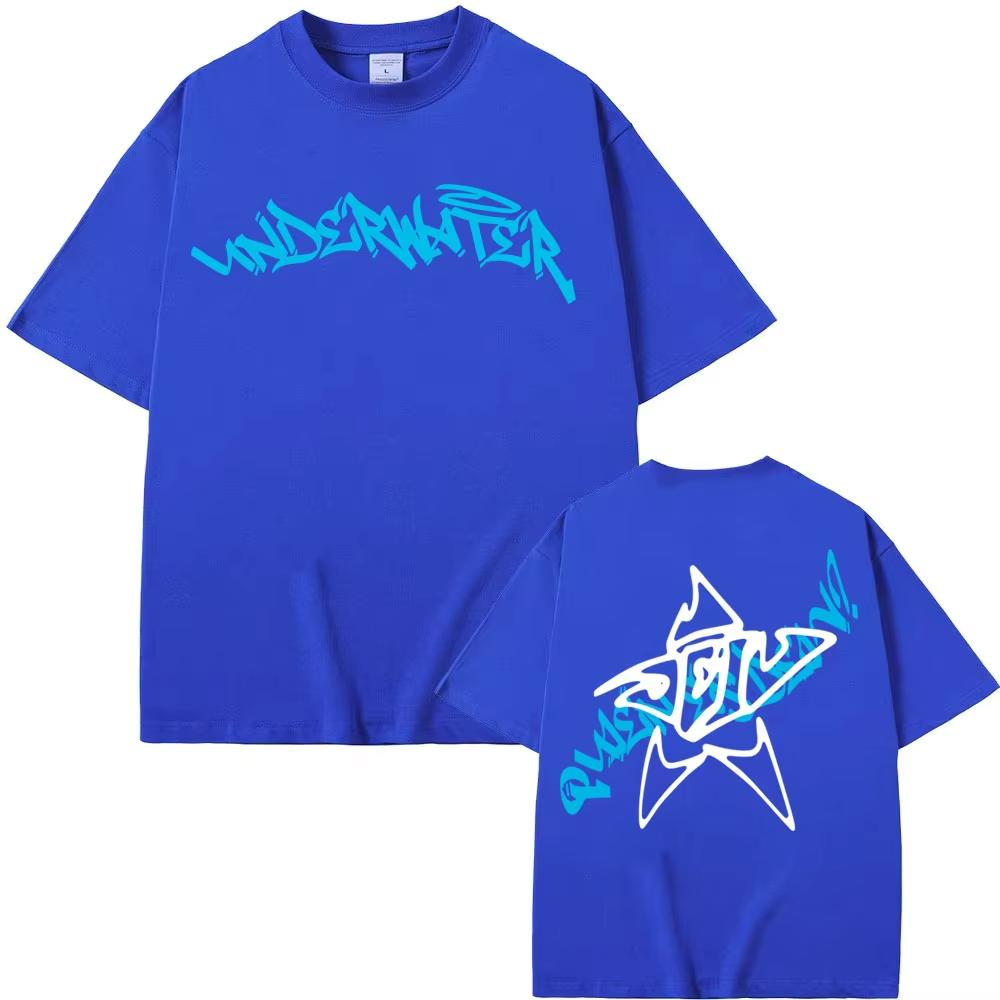 2025 Rapper Quien Es Dei V Underwater Graphic Mens Women Hip Hop Pop Music 100 Pure Cotton Printed Tshirt High Quality