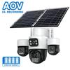 20MP 4G Ultra-Clear Solar Wireless Camera with Four Lenses for Home & Outdoor Use