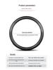 Premium Genuine Leather Steering Wheel Cover for BAIC BJ20, BJ30, BJ40, F40, BJ80