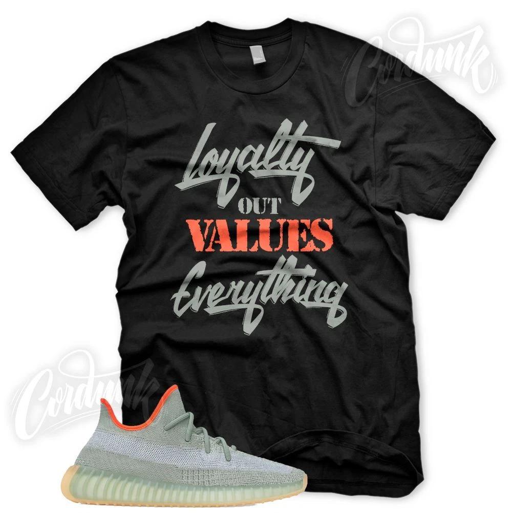 

Black LOYALTY Sneaker T Shirt for YZ 350 Boost Desert Sage V2 S