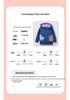 European Girls' Hooded Zipper Sweatshirt for Autumn/Winter