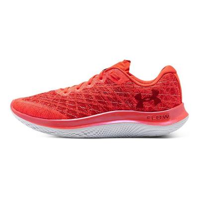 Flow Velociti Wind Fashion Fabric Shock Absorption Durable Breathable Low-Top Running Shoes Men Sneaker Venom-Red 3025204-600