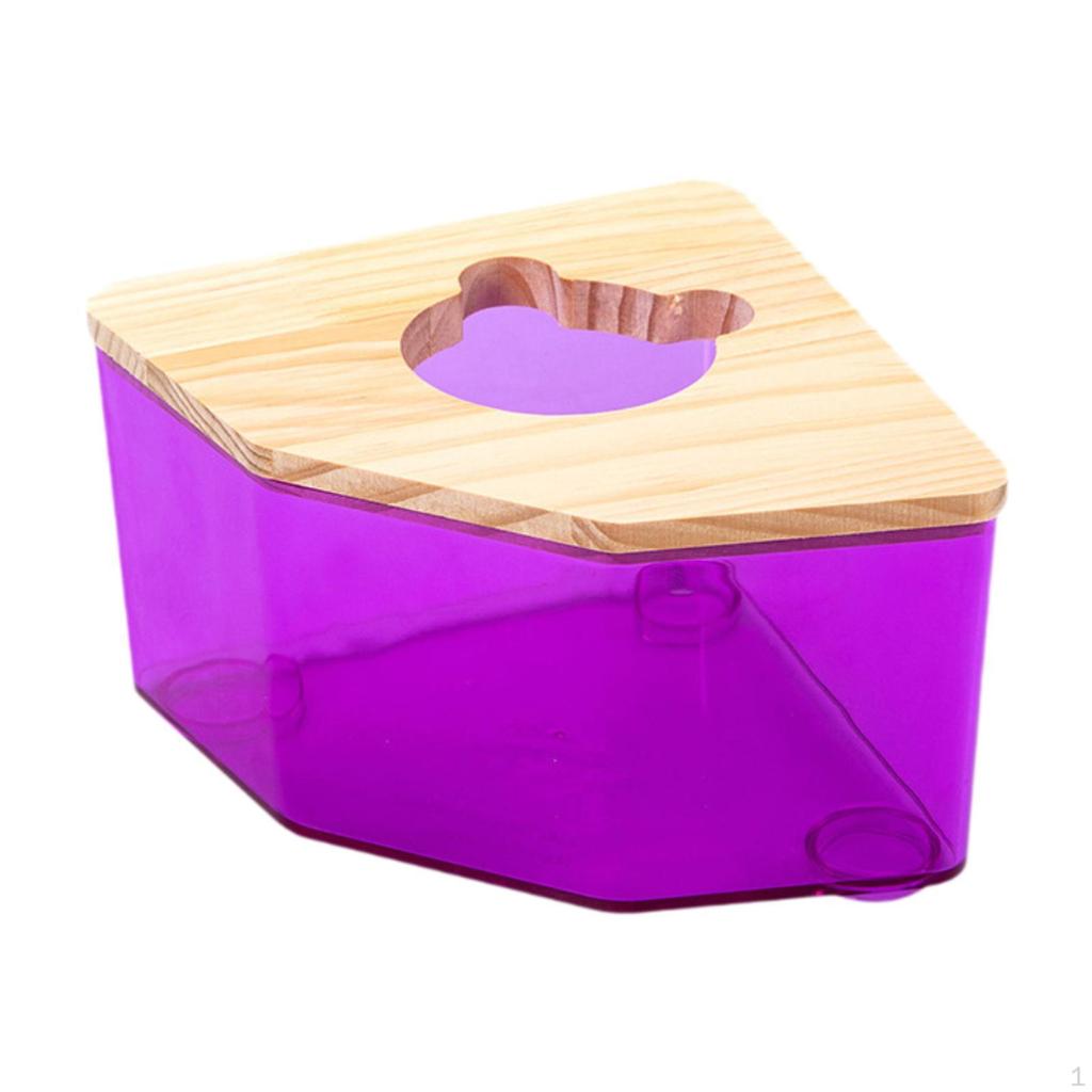Acrylic Sand Bath Container for Gerbils and Mice