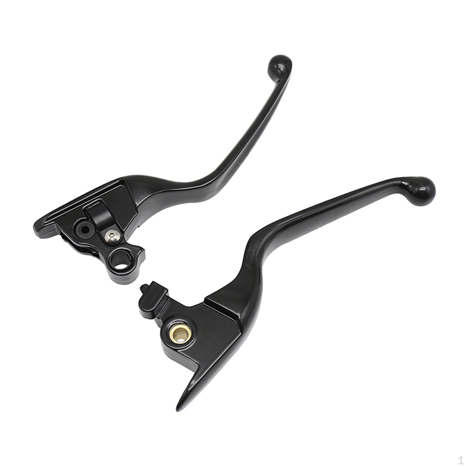 

2 шт. рычаги тормоза сцепления мотоцикла замена руки высокая производительность практичный прочный чёрный