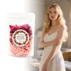 OCEAURA Rose Dried Flower Bath Salt Gentle Exfoliation Soften Skin Refreshing Non-Greasy Long-Lasting Fragrance 150g