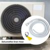 2/3/5m*2.5cm Air Conditioner Drain Hose Flexible Drain Hose With Clip Cuttable Rubber Adapter Dehumidifier Drain Hose
