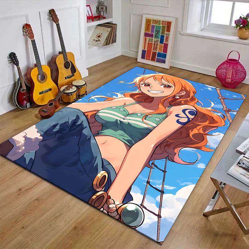 N-NamiPrinted Area Rug Carpet for Bedroom Living Room Home Decor Rugs Mat Non Slip Mat Rug for Bedside