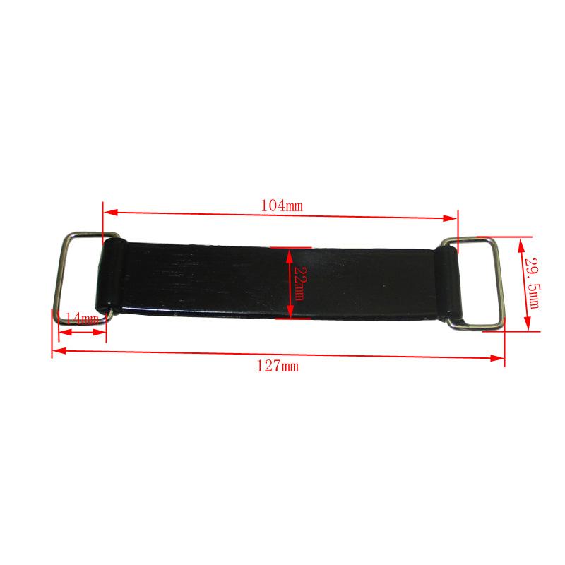 XLJOY 127mm/175mm/220mm/270mm Rubber Battery Strap Belt For ATV Quad Go Kart Pit Dirt Bike Motorcycle