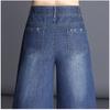 Gerade Jeans Frau Sommer Hohe Taille Pockects Denim Hosen Casual Vintage 2022 Frühling frauen Breite bein Hosen frauen jeans