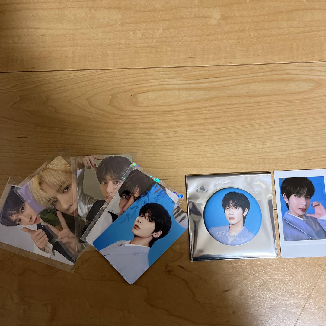

[USED] 5 trading cards. 1 check. 1 batch D ICON card (with 20 Kang Tae-hyung cards)