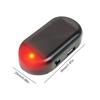 Solar Powered Car Fake Security Light Super Bright Red/Blue Simulated Dummy Alarm Light Wireless Anti-Theft Caution Signal Lamp
