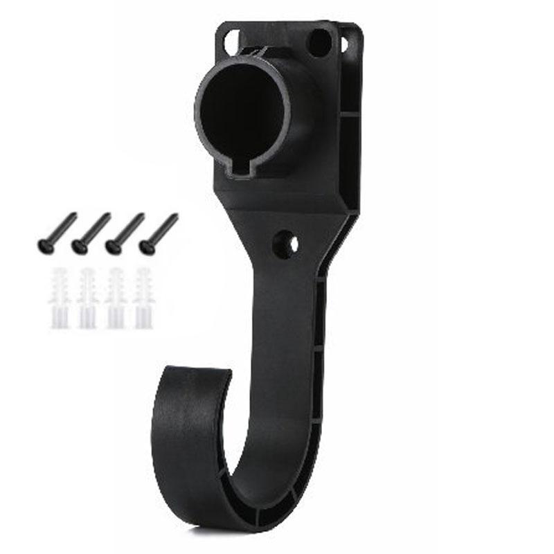 EV-Ladekabelhalter Haken Wandmontagehalterung für SAE J1772 Typ2 Ladekabel Pistolenkopf Aufbewahrung