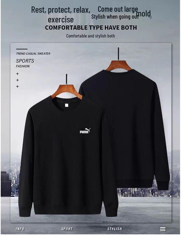 Men's Casual Long-Sleeve Hoodie: Autumn/Winter Unisex Versatile Top