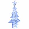 Christmas Tree with 240 Blue LEDs 180 Cm Acrylic