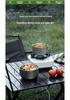 Portable Foldable Titanium Camping Cookware: Multi-functional Purification Pot and Instant Noodle Bowl