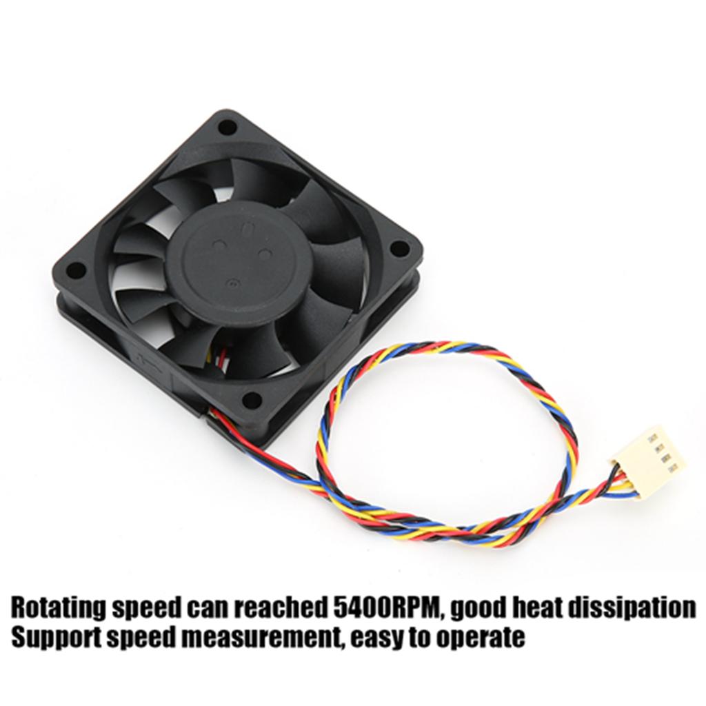6cm 12V 0.36A Cooling Fan 5400RPM Low Noise Cooler Heatsink for Computer CPU