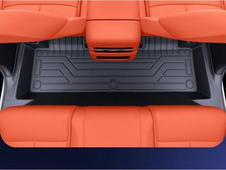 BYD Leopard Titanium 7 Five-Seater Double Layer TPE 2025 Floor Mats Kit