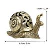 1Pcs Censer Snail Censer Antique Brass Tabletop Tea Pet Home Decoration Tea Pet Home Decoration