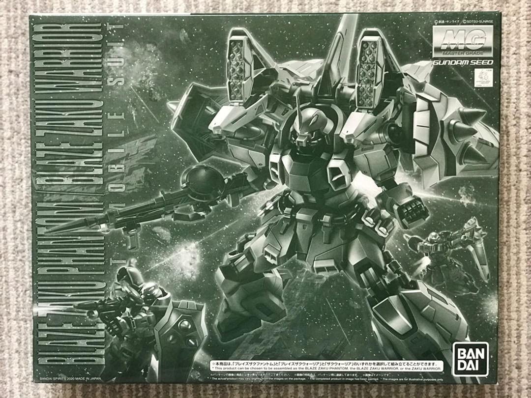 

Gunpla MG Blaze Zaku Zaku Warrior Phantom/Blaze