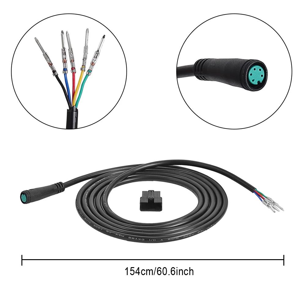 Connection Data Cable Dashboard Controller 5pin/6pin Electric Scooter For Kugoo M4 Instrument Line Connection Replacement Parts