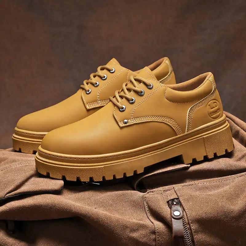 Móda Vysoká Platforma Kulatá Špička Černé Pánské Boty Neformální Modely Tenisek Sportovec Sportovec Sportovní Trendy Sportovně-volnočasová Obuv Sabot Krasovka