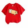 Kids Boys Girls 100% Cotton Crew Neck Short Sleeve T-Shirt,
