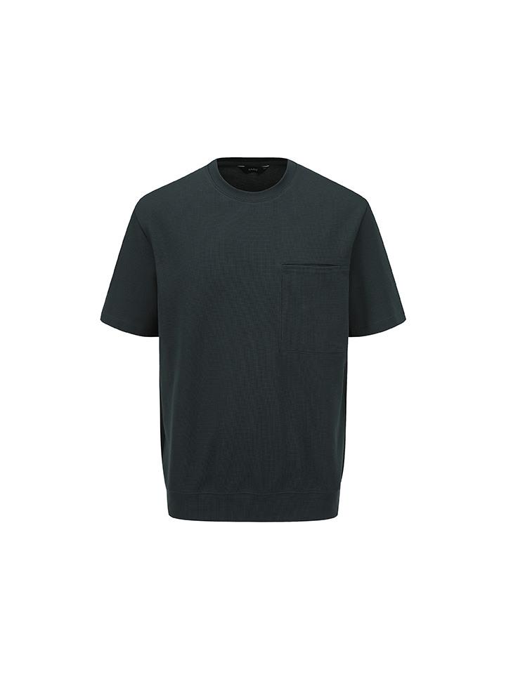 AND Z Men'S) Pocket Short Sleeve Sweatshirt_Bzf2Tr1103