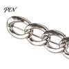 Metal Waist Tightener Four Rings for Pants, Reusable Cincher Pin Trousers Loose Jeans, No Sewing Adjustable Waistband Skirts Alloy Fastener
