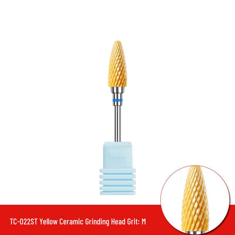 Single Bullet-Shaped Ceramic Nail Grinding Head 2.35