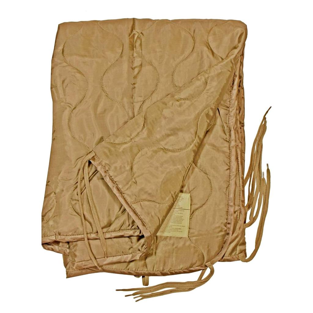 US Military Style Poncho Liner Coyote MIL-TEC -