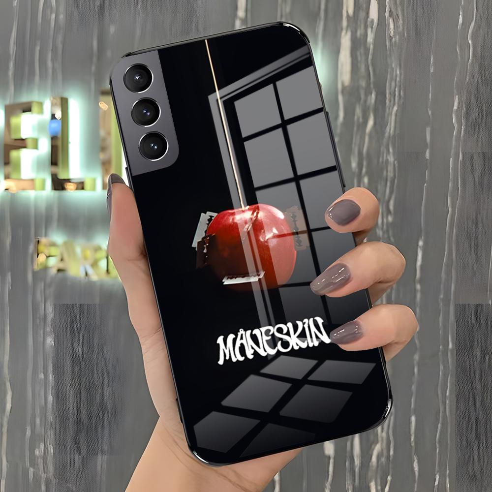 

Rock Band M-Maneskin Phone Case For Samsung A25 A13 A33 5G A54 A36 A35 A56 A52 A14 Shockproof Glass Cover Samsung A35