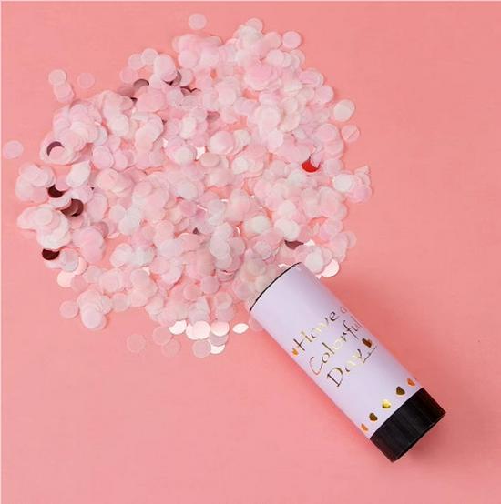 Handheld Wedding Confetti Tube - Petal Rain Party Popper