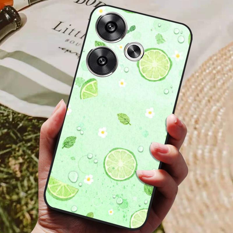 For Xiaomi POCO F6 Case POCOF6 Luxury Phone Silicon Back Cover For Xiaomi POCO F6 Cases  F 6 Protective Shockproof Shell Capas