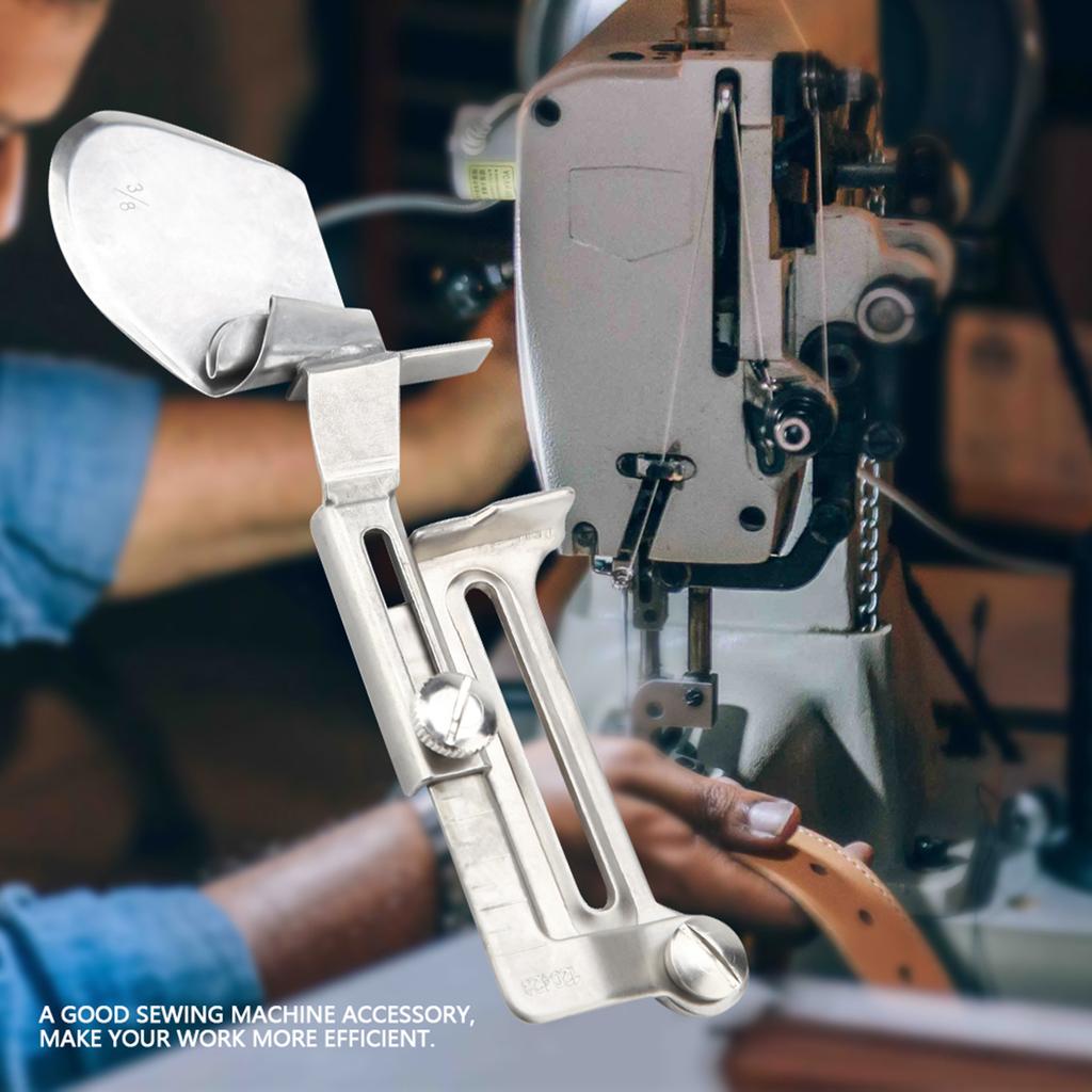 Industrial Flat Sewing Machine Accessory Overlock Binder Hemmer Binding Attachment Folder