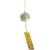 Floral Wind Chime Japanese Wind Chimes Decors For Home Decors Garden Art Enthusiasts Quality Rust Resistant Glass