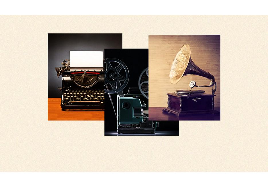 Octave Retro Gramophone Music Box: Vintage Wind-up Display Gift for Girls' Birthday & New Year