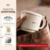 AUX Folding Travel Kettle - Portable, Insulated Electric Kettle for Business Trips.