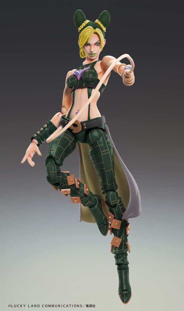 Super Action Statue "JoJo's Bizarre Adventure Part 6 Stone Ocean" "Jolyne Kujo Third" PVC & ABS & Nylon Painted Movable Figure