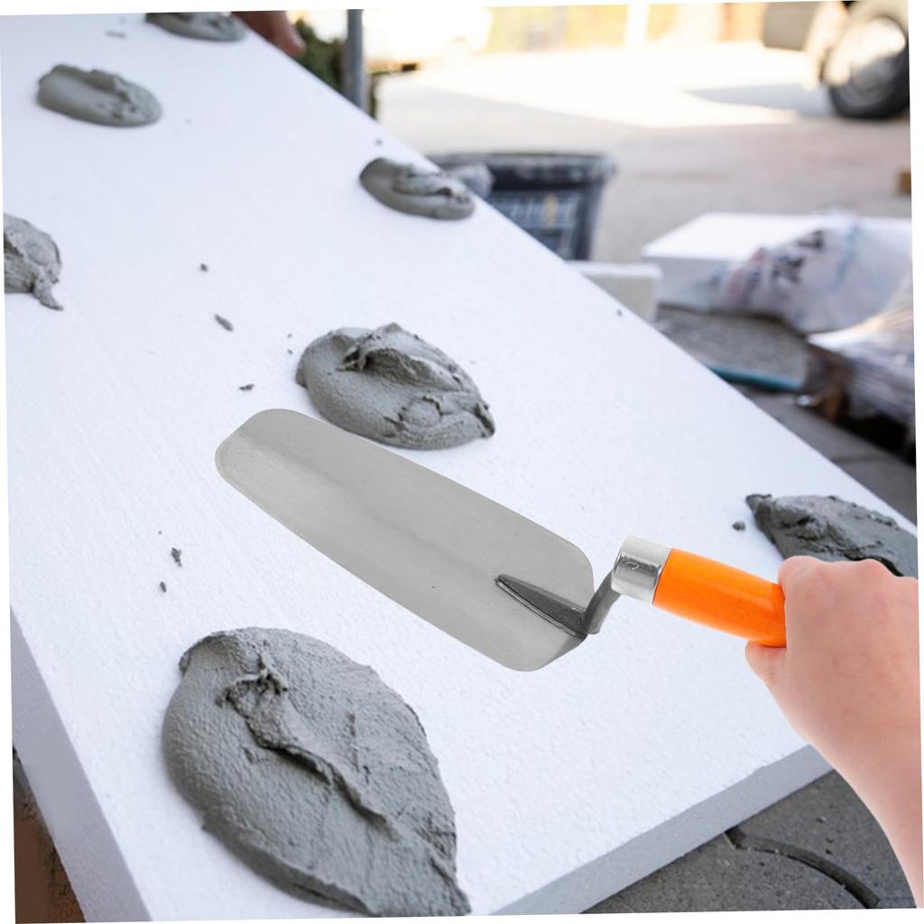 FRCOLOR Plastering Brick Scraping Grout Trowel for Concrete Finishing Knife, Tool,