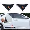 GAGBB1 Kryty dveří auta proti kolizi Chránič rohů dveří pro Fiat ABARTH 124 125 130 131 500 595 Esseesse 695 Punto Scorpion