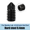 For Bambu Lab A1/A1 Mini Hotend Kit Fast Speed Printing Head Assembly Thermistor Heater 0.2/0.4/0.6/0.8mm Hardened Steel Nozzle