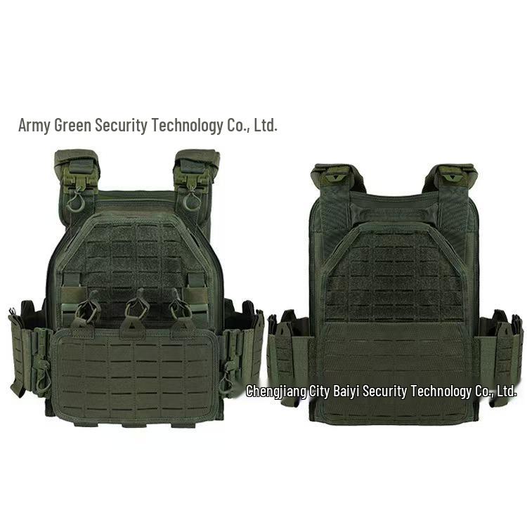Quick Release Adjustable Outdoor Tactical Nylon Vest for Special Forces & Military Enthusiasts