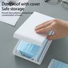Storage Container Plastic Sealing Waterproof Case Dust-proof Carrying Organization Box Household Organizer Tabletop Holder