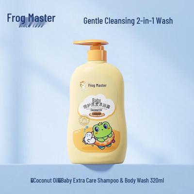 Frog Prince Baby 2-in-1 Shampoo & Shower Gel (Coconut Oil)
