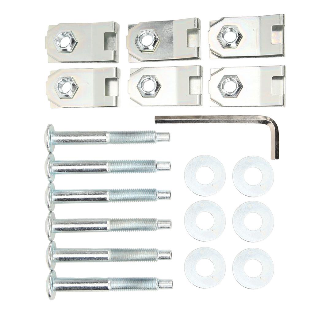 Truck Bed Bolts W709424 S901 Compact High Strength Precise Truck Bed Mounting Hardware Kit Replacement For Ford