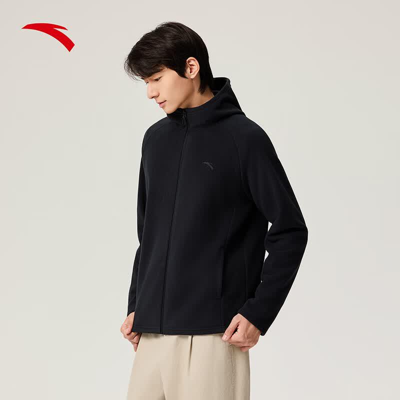Anta Men's Fire Shell Outdoor Fleece Jacket