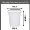 Extra Large Thickened Plastic Bucket with Lid for Household, Water Storage, Enzyme Fermentation