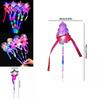 Colorful Led Light-up Fairy Wand Cartoon Magic Stick Ideal For Kids And Toddlers